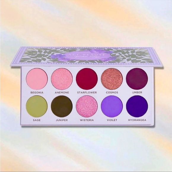 Ace Beaute Sage Violet Eyeshadow Palette NIB - Picture 2 of 4